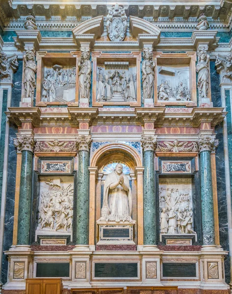 Mausoleo Pablo Capilla Borghese Paolina Basílica Santa Maria Maggiore Roma — Foto de Stock