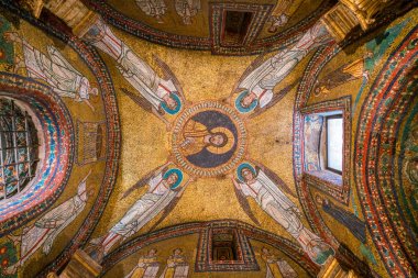 Roma'da Santa Prassede Bazilikası Saint Zeno Şapeli, İtalya. Mart-25-2018