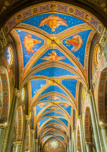 Plafond Église Santa Maria Sopra Minerva Rome Italie Novembre 2017 — Photo