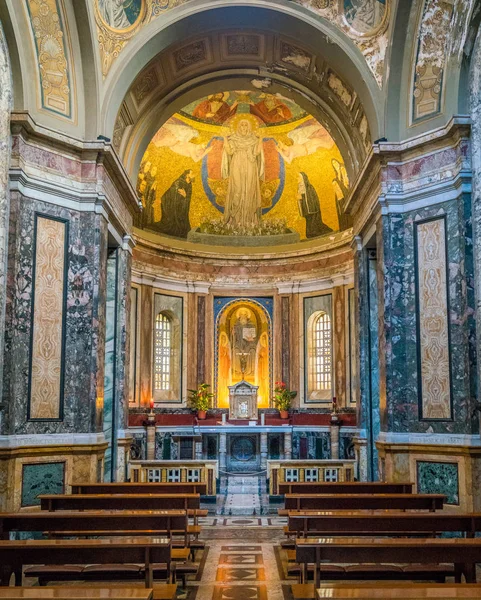 Chapelle Latérale Dans Basilique Santa Prassede Rome Italie Mars 2018 — Photo