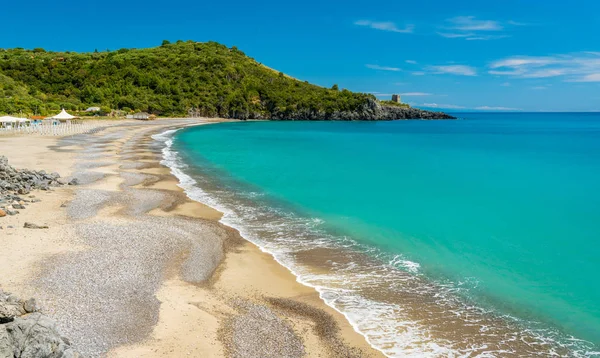 Geweldig Mediterraan Landschap Bij Marina Camerota Cilento Campania Zuid Italië — Stockfoto