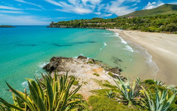 マリーナ カメロタ チレント カンパニア イタリア南部の素晴らしい地中海の風景 — ストック写真