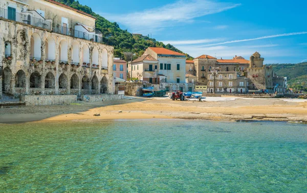 Beautiful Village Santa Maria Castellabate Cilento Campania Southern Italy — Stock Photo, Image