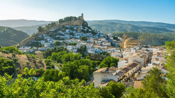 Panoramic Sight Montefrio Beautiful Village Province Granada Andalusia Spain — Stock Photo, Image