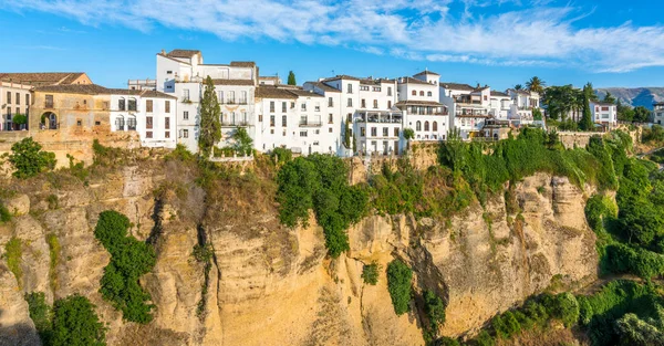 Vista Panoramica Ronda Provincia Malaga Andalusia Spagna — Foto Stock