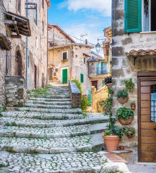 Malerische Sicht Artena Altes Ländliches Dorf Der Provinz Rom Latium — Stockfoto