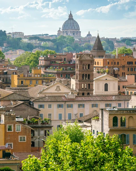 Talya Nın Başkenti Roma Daki Aventine Tepesinde Orange Garden Dan — Stok fotoğraf