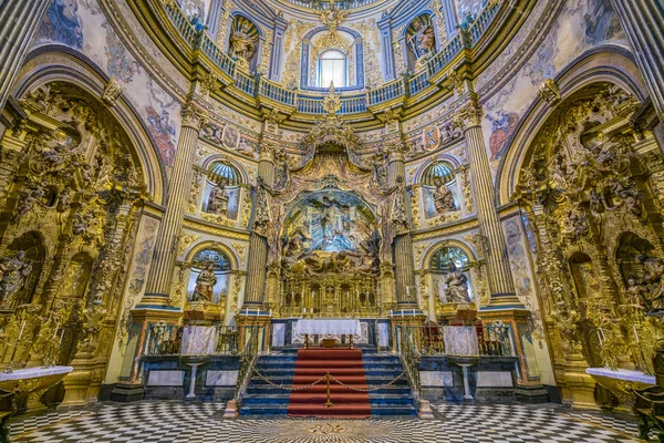 Den Vackra Kyrkan Sacra Capilla Del Salvador Ubeda Jaen Andalusien — Stockfoto