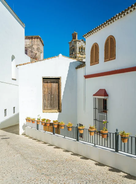 Vista Panorâmica Verão Arcos Frontera Província Cádiz Andaluzia Espanha — Fotografia de Stock