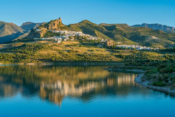 Πανοραμική Θέα Της Όμορφης Ζaharde Sierra Επαρχία Κάντιθ Ανδαλουσία Ισπανία — Φωτογραφία Αρχείου