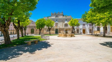 San Pedro Meydanı Ubeda, Jaen, Endülüs, İspanya.