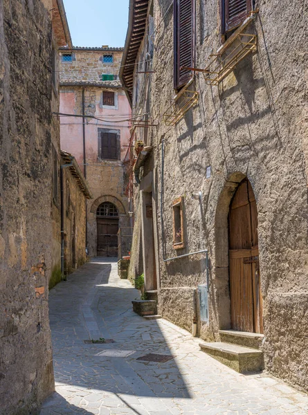 Scenic Sight Het Dorp Civitella Agliano Provincie Viterbo Lazio Italië — Stockfoto