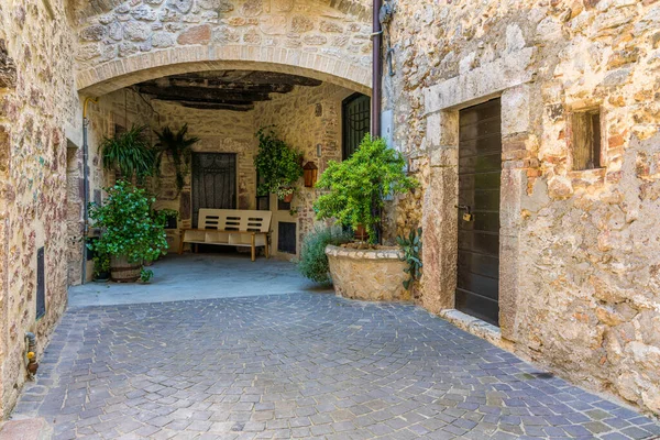 Civitella Del Lago Hermoso Pueblo Con Vistas Lago Corbara Provincia — Foto de Stock