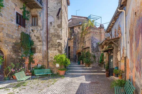 Morlupo Pequeño Hermoso Pueblo Provincia Roma Lazio Italia —  Fotos de Stock