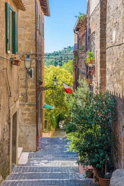 Morlupo Pequeño Hermoso Pueblo Provincia Roma Lazio Italia — Foto de Stock