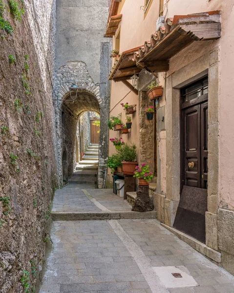 Percile Bellissimo Borgo Provincia Roma Nella Regione Lazio — Foto Stock