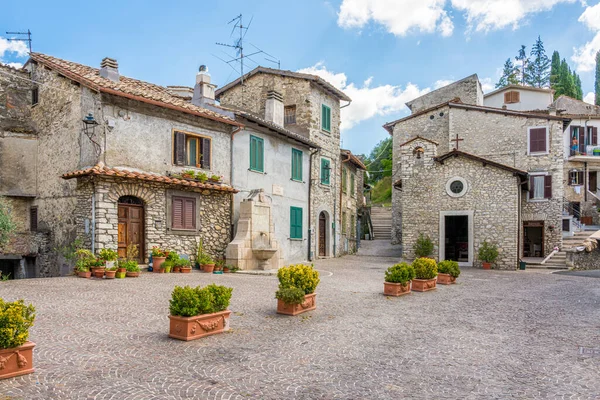 Percile Prachtig Dorp Provincie Rome Italiaanse Regio Latium — Stockfoto