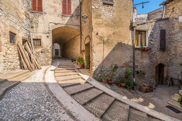 テルニ県 ウンブリア州 イタリアの美しい村 テヴェリーナのルニャーノ — ストック写真