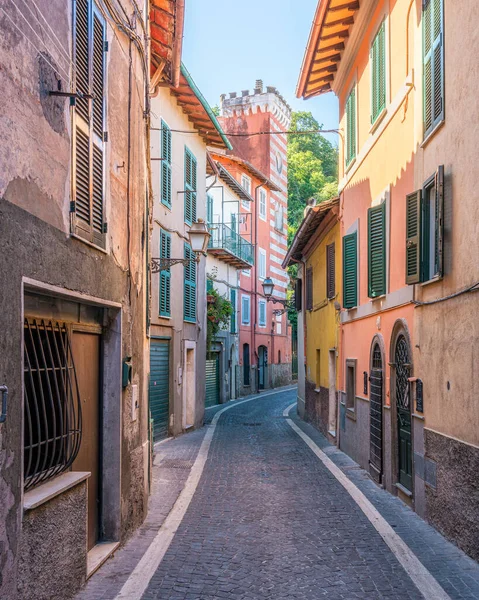 Scenic Sight Rocca Papa Small Town Province Rome Lazio Italy — Stock Photo, Image