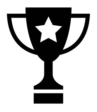 Kupa kutsal kişilerin resmi, vektör simge Ödülü