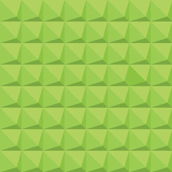 Zelená Geometrický Vzor Textury Pozadí Vektor — Stockový vektor