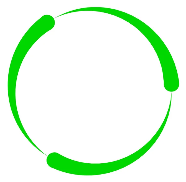Ladezeichen Symbol Vektorsymbol Für Download Und Upload Internet Grüne Farbe — Stockvektor