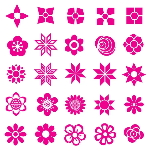 Bloem vector set — Stockvector