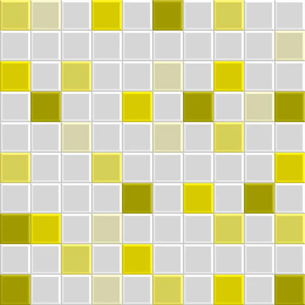 Yellow tile texture — Stock Vector