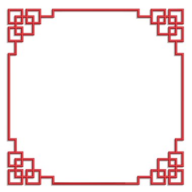 3D Çin sınır çerçevesi 40