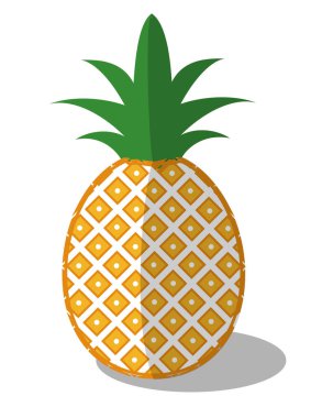 sarı; sulu; olgun; vejetaryen; tatlı; vektör; bitki; vitamin; yaprak; yalıtılmış; tatlı; sağlıklı; doğa; tropik; yaz; taze; ananas; çizim; meyve;