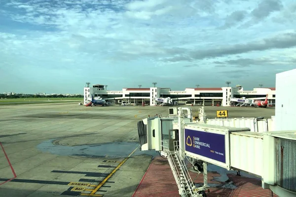 Bangkok Thaïlande Juin 2018 Porte Vide Attente Avion Aéroport International — Photo