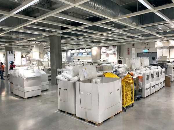 Bangna Thaïlande Dec 2018 Intérieur Entrepôt Magasin Ikea Thaïlande — Photo