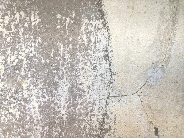 Lekeleri kirli ve beyaz duvar arka plan doku olarak çatlamak 