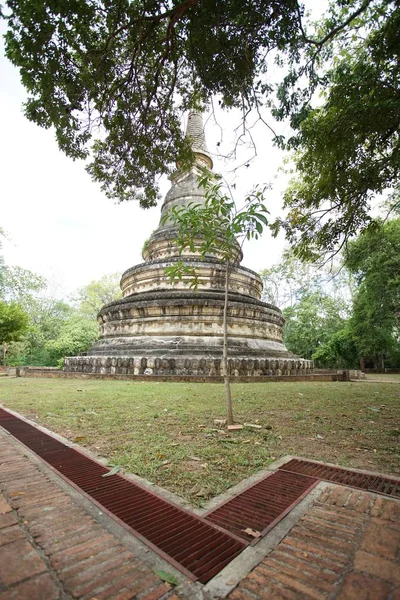 Pagode Des Umong Tempels Ist Ein 700 Jahre Alter Buddhistischer — Stockfoto