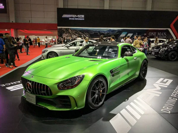 Bangkok Thailandia Ago 2019 Mercedes Benz Colore Verde Big Motor — Foto Stock