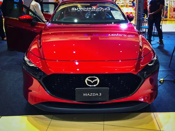 Bangkok Thailandia Set 2019 Tutti Nuovi Mazda3 Modello 2020 Colore — Foto Stock