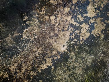 Düz Grunge Beton zemininin ayrıntıları