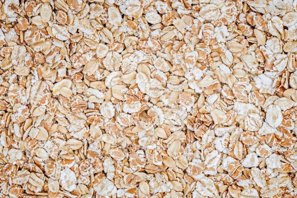 Roggen Haferflocken Korn Als Hintergrund Oder Textur Ernährung Und Gesunde — Stockfoto