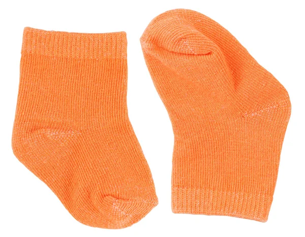 Baby socks isolated on white — Stock Photo, Image