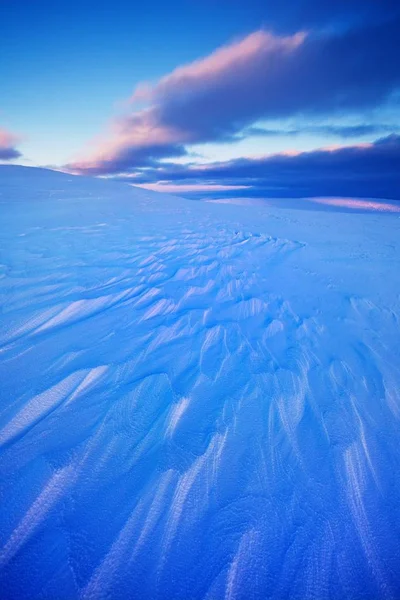 Vista Panorámica Las Montañas Nevadas Las Nubes —  Fotos de Stock