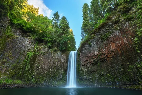 Scenic View Waterfall Summer — Stock Photo, Image