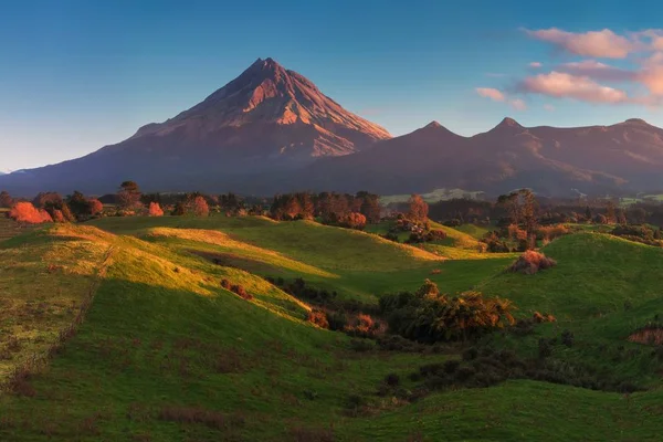 Vista Panorâmica Das Montanhas Floresta Verão — Fotografia de Stock