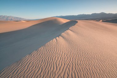 Vadi çöl kum ve Dunes-California