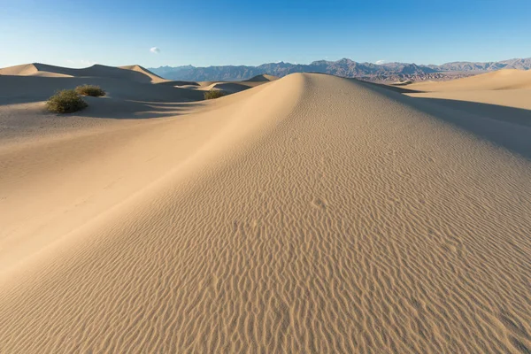 Sabbia Dune Nel Deserto Della Valle California — Foto Stock