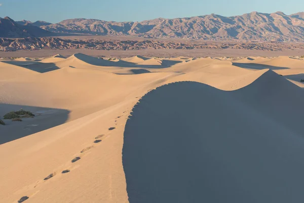 Sand Dunes Valley Desert California — Stock Photo, Image