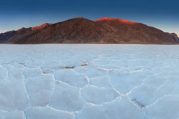 Vista Las Cuencas Salinas Badwater Basin Death Valley Inyo County — Foto de Stock