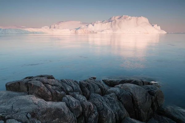 Natuur Landschappen Van Groenland Antarctica Reizen Het Schip Onder Ices — Stockfoto