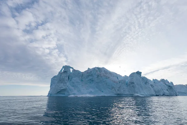 Natur Och Landskap Grönland Eller Antarktis Resa Fartyget Bland Ices — Stockfoto