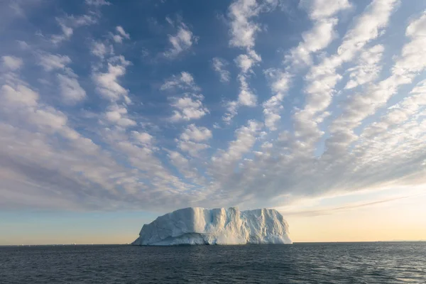 Natureza Paisagens Gronelândia Antártida Viaje Navio Entre Gelos Estudando Fenômeno — Fotografia de Stock