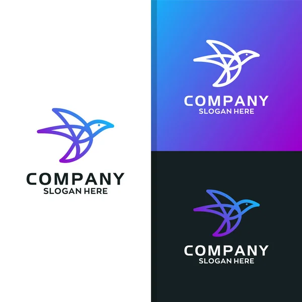 Animal Of Bird Logo Design Template